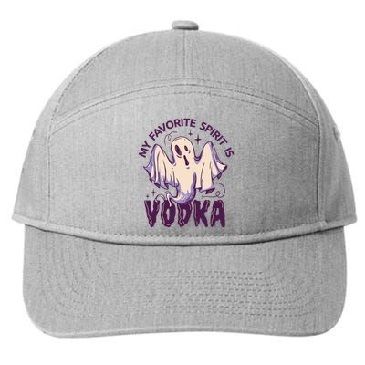 My Favorite Spirit Is Vodka 7-Panel Snapback Hat