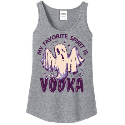 My Favorite Spirit Is Vodka Ladies Essential Tank