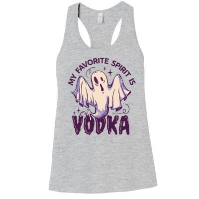 My Favorite Spirit Is Vodka Women's Racerback Tank