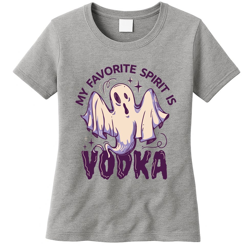 My Favorite Spirit Is Vodka Womens T-Shirt