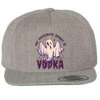 My Favorite Spirit Is Vodka Wool Snapback Cap