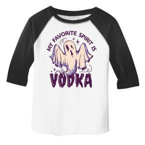 My Favorite Spirit Is Vodka Toddler Fine Jersey T-Shirt