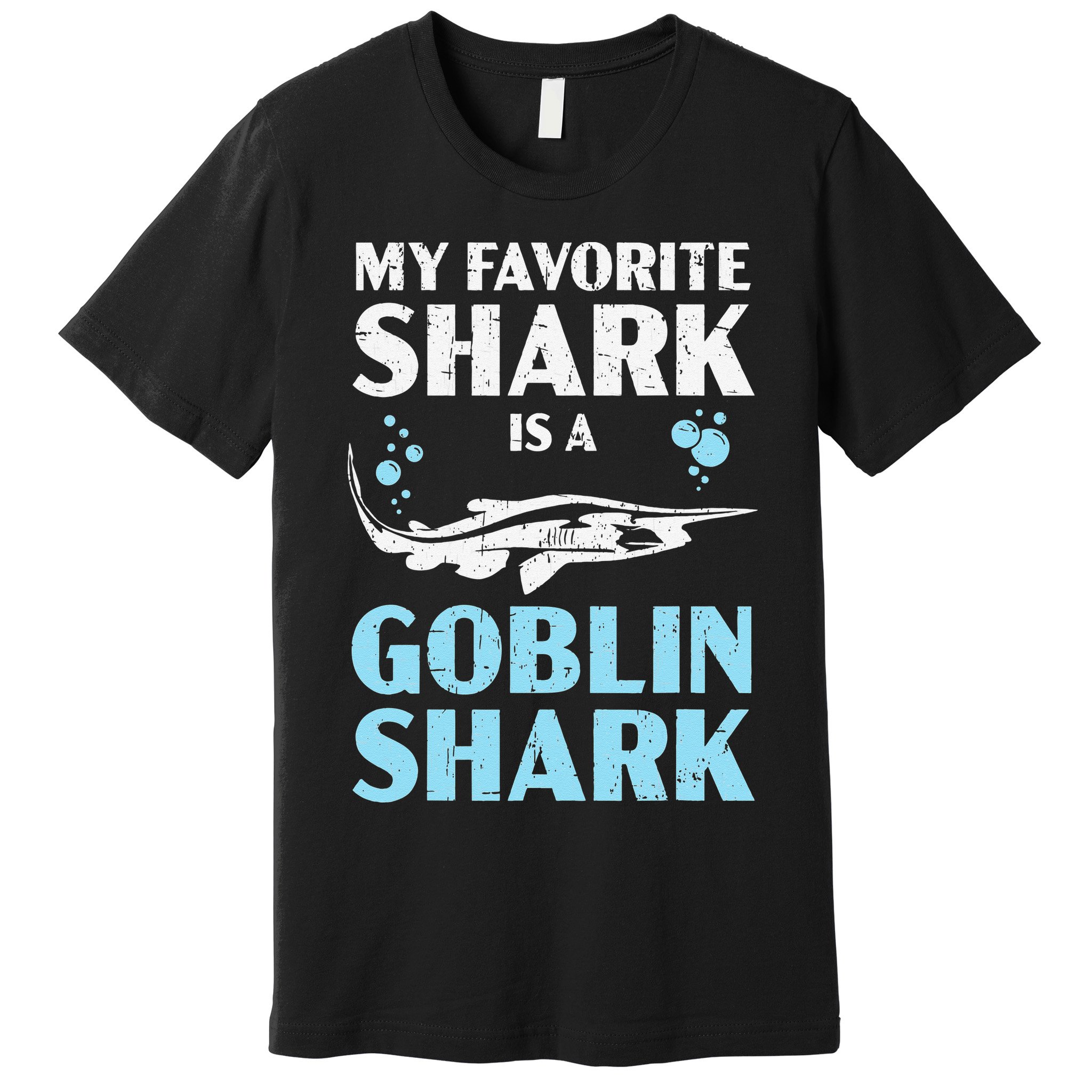 My Favorite Shark Is A Goblin Shark Animal Lover Premium T-Shirt