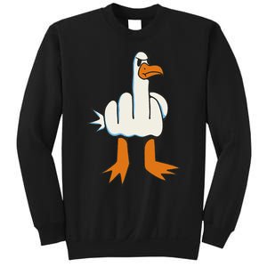 Middle Finger Seagull Sweatshirt