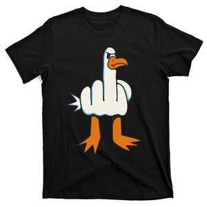 Middle Finger Seagull T-Shirt