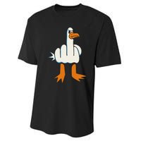 Middle Finger Seagull Performance Sprint T-Shirt