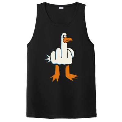 Middle Finger Seagull PosiCharge Competitor Tank