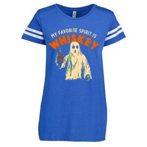 My Favorite Spirit Is Whiskey Enza Ladies Jersey Football T-Shirt