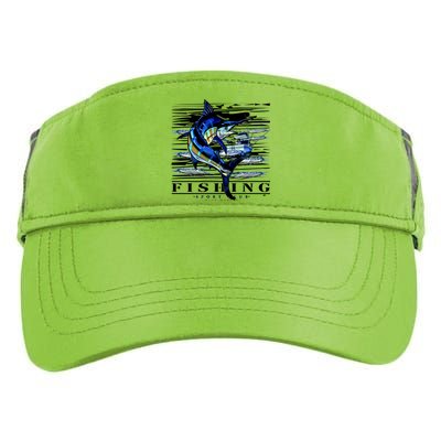 Marlin Fishing Sport Club Adult Drive Performance Visor