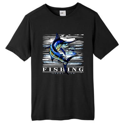 Marlin Fishing Sport Club Tall Fusion ChromaSoft Performance T-Shirt