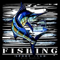 Marlin Fishing Sport Club 16 in Basic Backpack