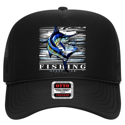 Marlin Fishing Sport Club Trucker Hat