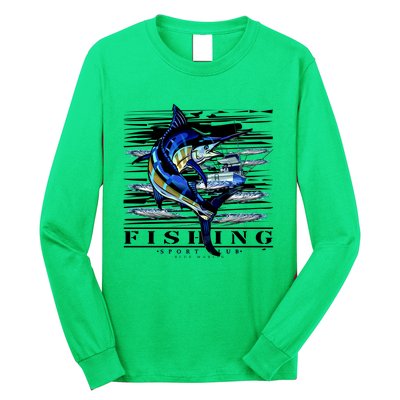 Marlin Fishing Sport Club Long Sleeve Shirt