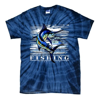 Marlin Fishing Sport Club Tie-Dye T-Shirt