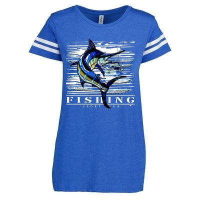 Marlin Fishing Sport Club Enza Ladies Jersey Football T-Shirt