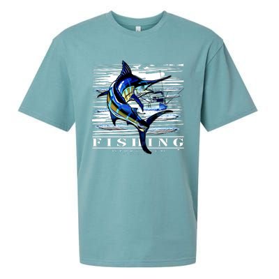 Marlin Fishing Sport Club Sueded Cloud Jersey T-Shirt