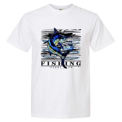 Marlin Fishing Sport Club Garment-Dyed Heavyweight T-Shirt