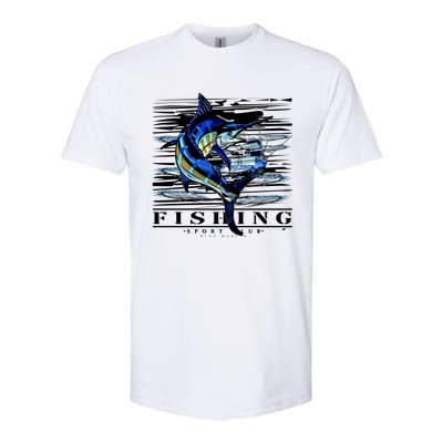 Marlin Fishing Sport Club Softstyle CVC T-Shirt