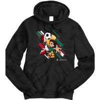 Mexico Football Soccer Playing Soccer Goal Dabbing Tie Dye Hoodie