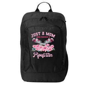 my favotite steamfitter apprentice calls me mom City Backpack