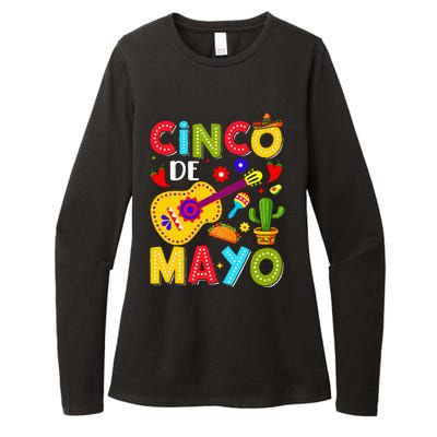 Mexican Fiesta Squad 5 De Mayo Womens CVC Long Sleeve Shirt