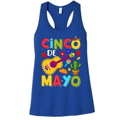 Mexican Fiesta Squad 5 De Mayo Women's Racerback Tank