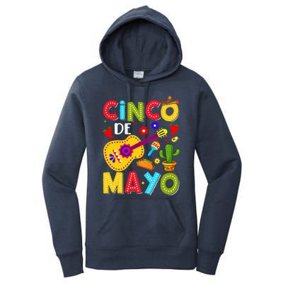 Mexican Fiesta Squad 5 De Mayo Women's Pullover Hoodie