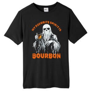 My Favorite Spirit Is Bourbon Halloween Ghost Costume Tall Fusion ChromaSoft Performance T-Shirt