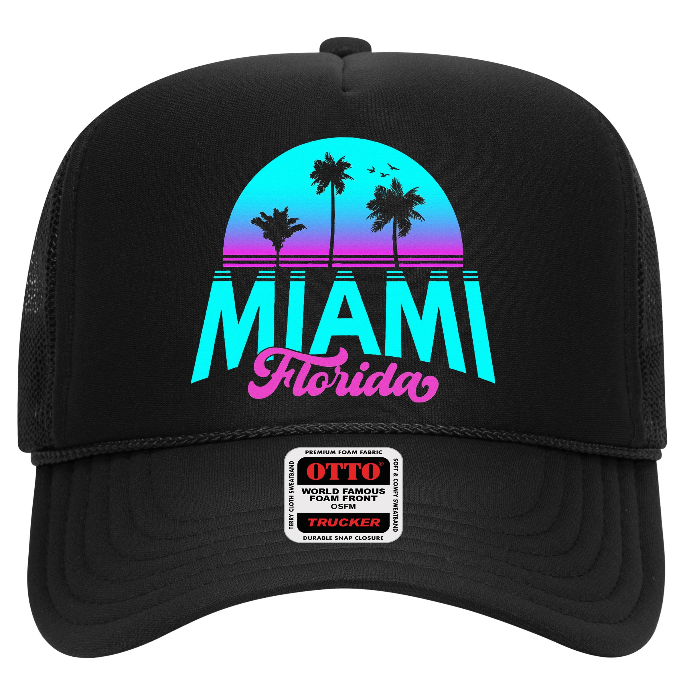 Miami Florida Sunset Hat