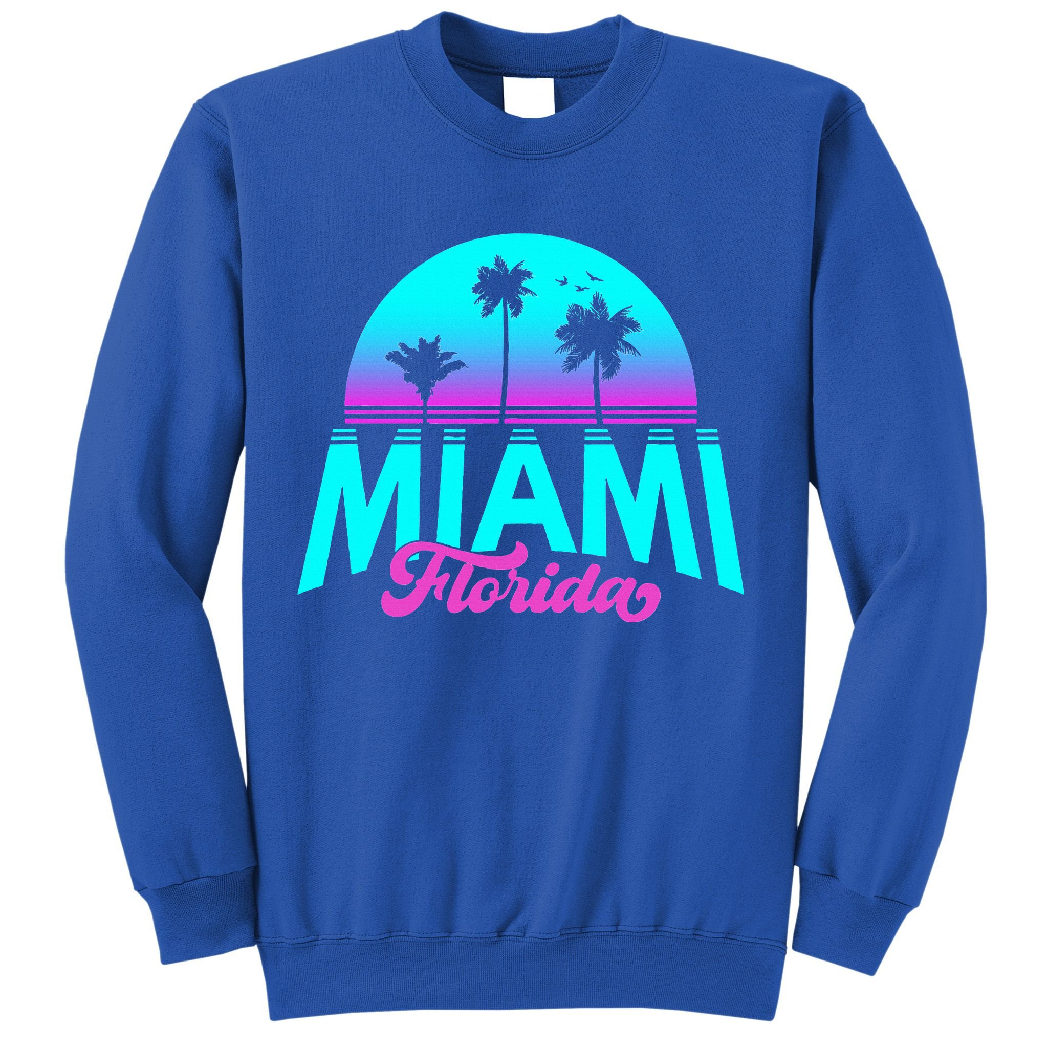 Miami Florida Sunset Sweatshirt