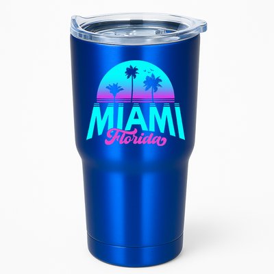 Miami Florida Sunset Tumbler