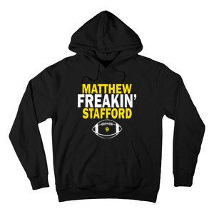 Matthew Freakin Stafford Number 9 Hoodie