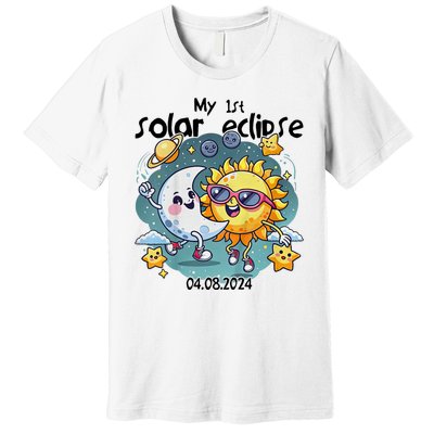 My First Solar Eclipse April 8 2024 Premium T-Shirt