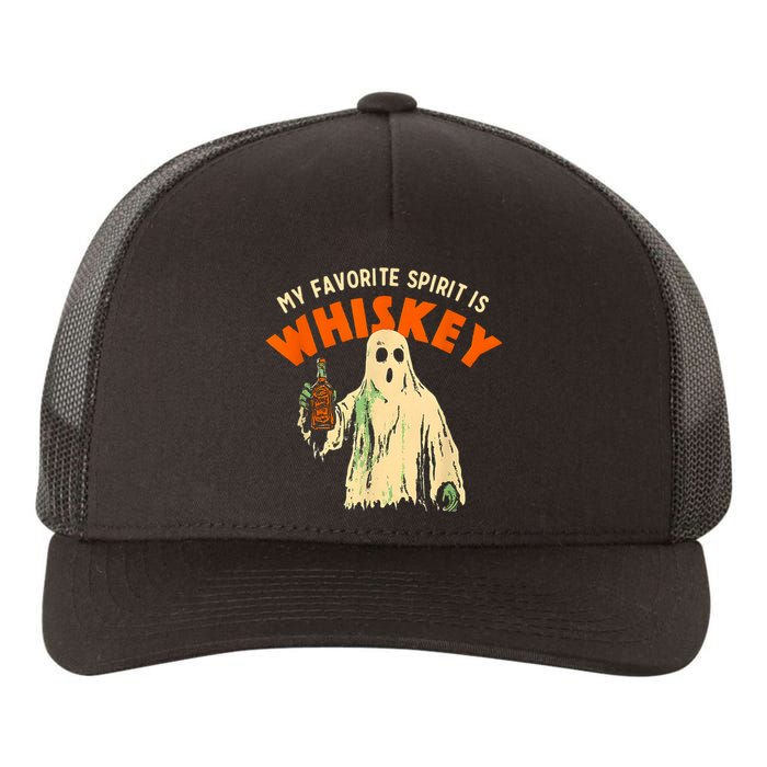 My Favorite Spirit Is Whiskey Yupoong Adult 5-Panel Trucker Hat