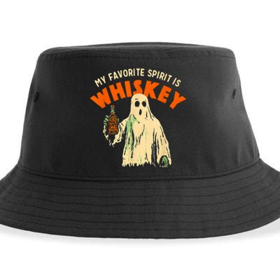 My Favorite Spirit Is Whiskey Sustainable Bucket Hat