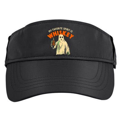 My Favorite Spirit Is Whiskey Adult Drive Performance Visor