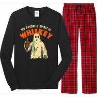 My Favorite Spirit Is Whiskey Long Sleeve Pajama Set