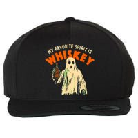 My Favorite Spirit Is Whiskey Wool Snapback Cap