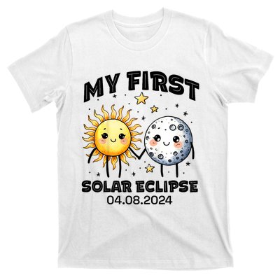 My First Solar Eclipse Boy Girl 2024 Solar Eclipse T-Shirt