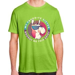 My Favorite Sister Bought Me This Meaningful Gift Christmas Gift Llama Gift Adult ChromaSoft Performance T-Shirt