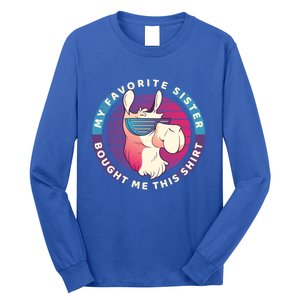 My Favorite Sister Bought Me This Meaningful Gift Christmas Gift Llama Gift Long Sleeve Shirt