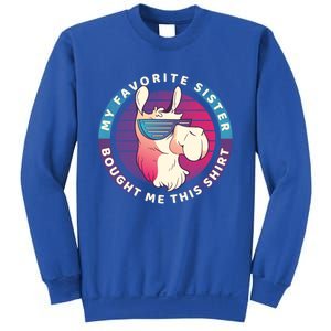 My Favorite Sister Bought Me This Meaningful Gift Christmas Gift Llama Gift Sweatshirt