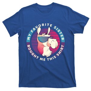 My Favorite Sister Bought Me This Meaningful Gift Christmas Gift Llama Gift T-Shirt