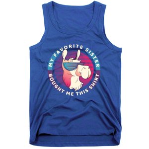 My Favorite Sister Bought Me This Meaningful Gift Christmas Gift Llama Gift Tank Top