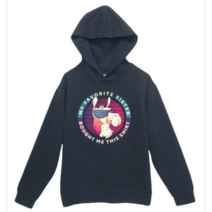 My Favorite Sister Bought Me This Meaningful Gift Christmas Gift Llama Gift Urban Pullover Hoodie