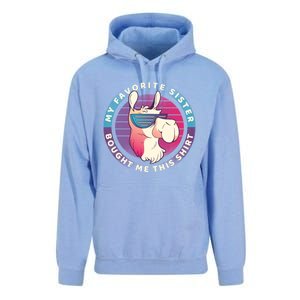 My Favorite Sister Bought Me This Meaningful Gift Christmas Gift Llama Gift Unisex Surf Hoodie