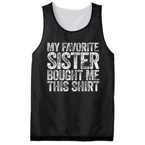 My Favorite Sister Bought Me This Mesh Reversible Basketball Jersey Tank