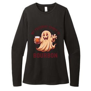 My Favorite Spirit Is Bourbon Bourbon Lover Gifts Womens CVC Long Sleeve Shirt