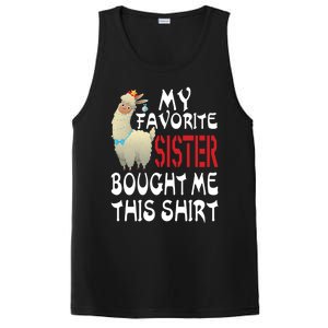 My Favorite Sister Bought Me This Funny Gift Christmas Llama Gift PosiCharge Competitor Tank