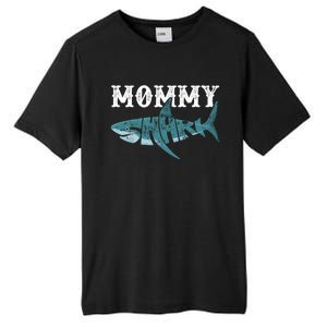 Mommy Funny Shark Family Matching Shark Lover Ocean Animal Cool Gift Tall Fusion ChromaSoft Performance T-Shirt